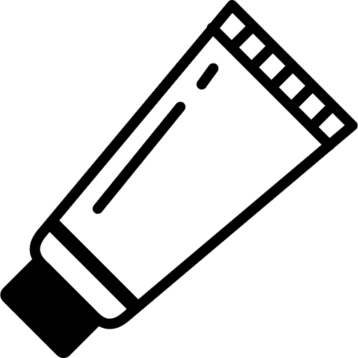 Cream tube icon